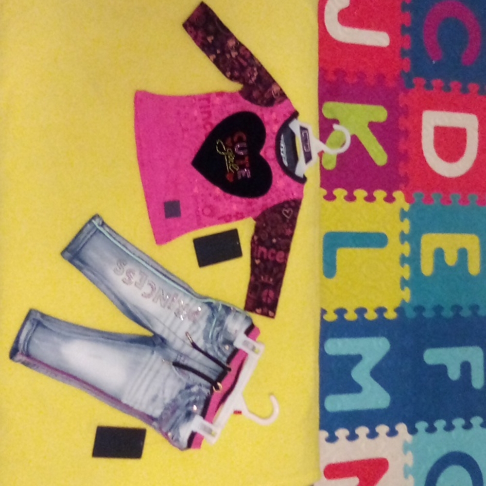 Elite Premium Denim 2PC Set Size: 9M